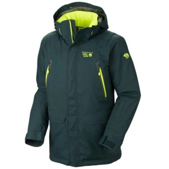 Mountain Hardwear Other - Mountain Hardwear Artisan Jacket Dry-Q Men's Size Large *NO HOOD* Green Full Zip